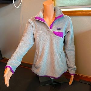 Patagonia women’s medium gray sweater